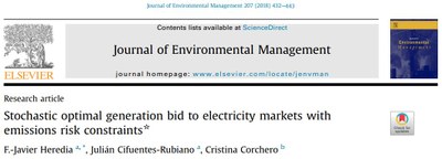 New paper published in Journal of Environmental Management