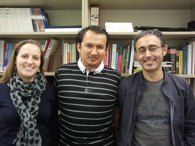 Dr. Marcos J. Rider and Dr. Marina Lavorato visits GNOM